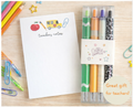 Teacher Notes Gift Bundle | Notepad & Pen Set