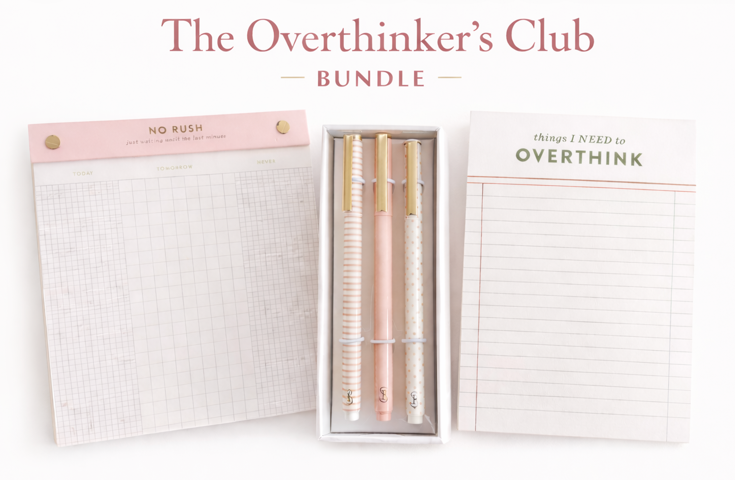 The Overthinkers Club Bundle | Miller & Clove
