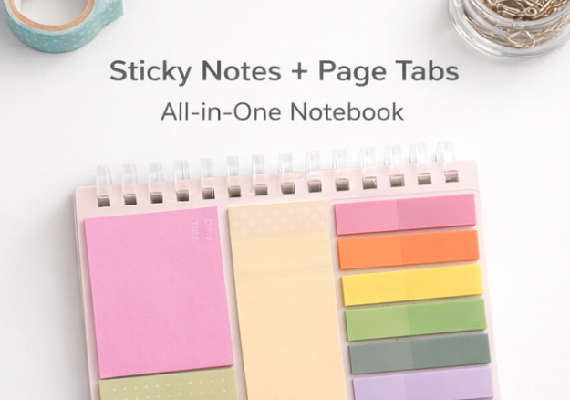 Sticky Note Notebook | Miller & Clove