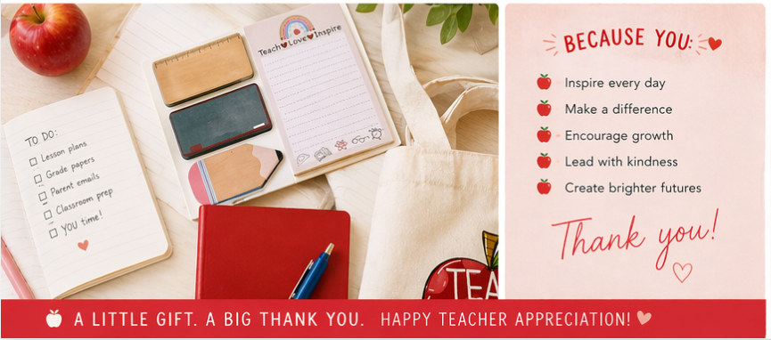 Red Apple Teacher Bundle