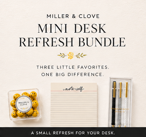 Cheerful Mini Desk Refresh Bundle