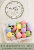 Candy Dot Push Pins | Miller & Clove