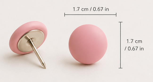 Candy Dot Push Pins | Miller & Clove