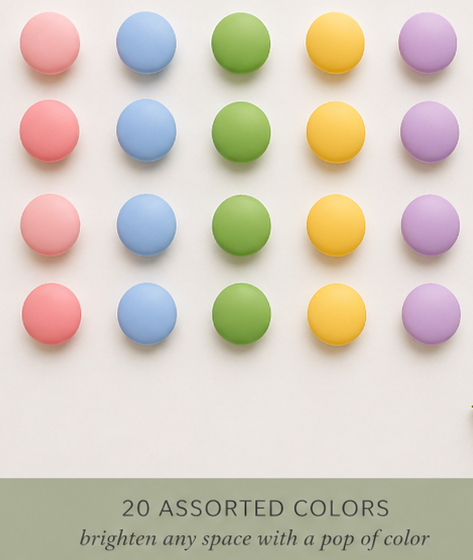 Candy Dot Push Pins | Miller & Clove