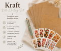 Kraft Note Writing Set