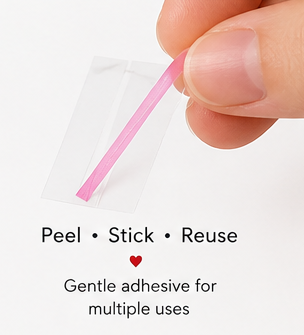 Ultra-Thin Transparent Index Strips | Reusable Page Markers & Reading Tabs (160 Pieces)