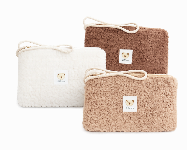 Cozy Teddy Pouch