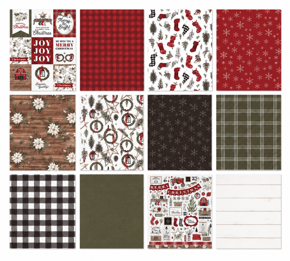 Cozy Christmas 6x6 Designer Paper Pad