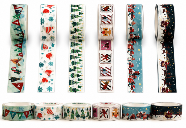 Cozy Christmas Washi Tape Collection