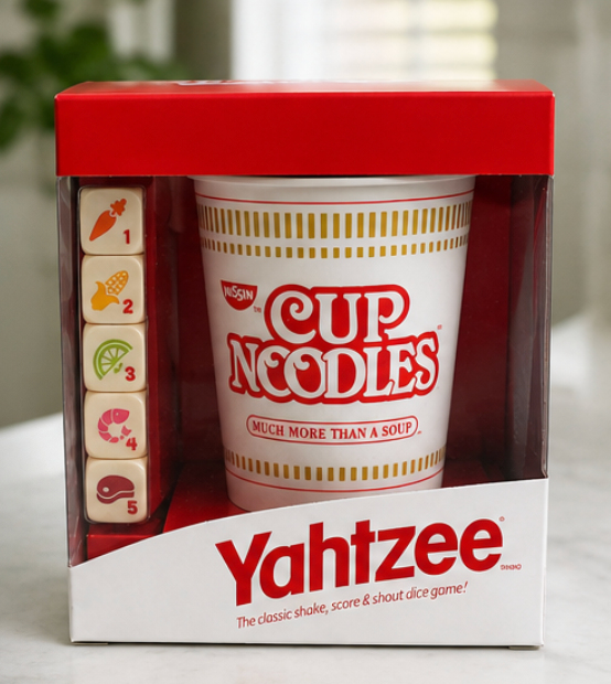 Cup Noodles Yahtzee Game