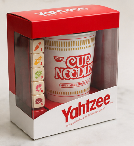 Cup Noodles Yahtzee Game