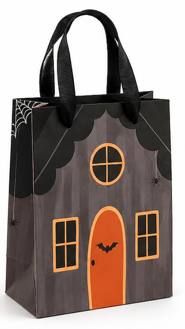 Halloween Gift Bags – Bat, Ghost, Mummy & Haunted House