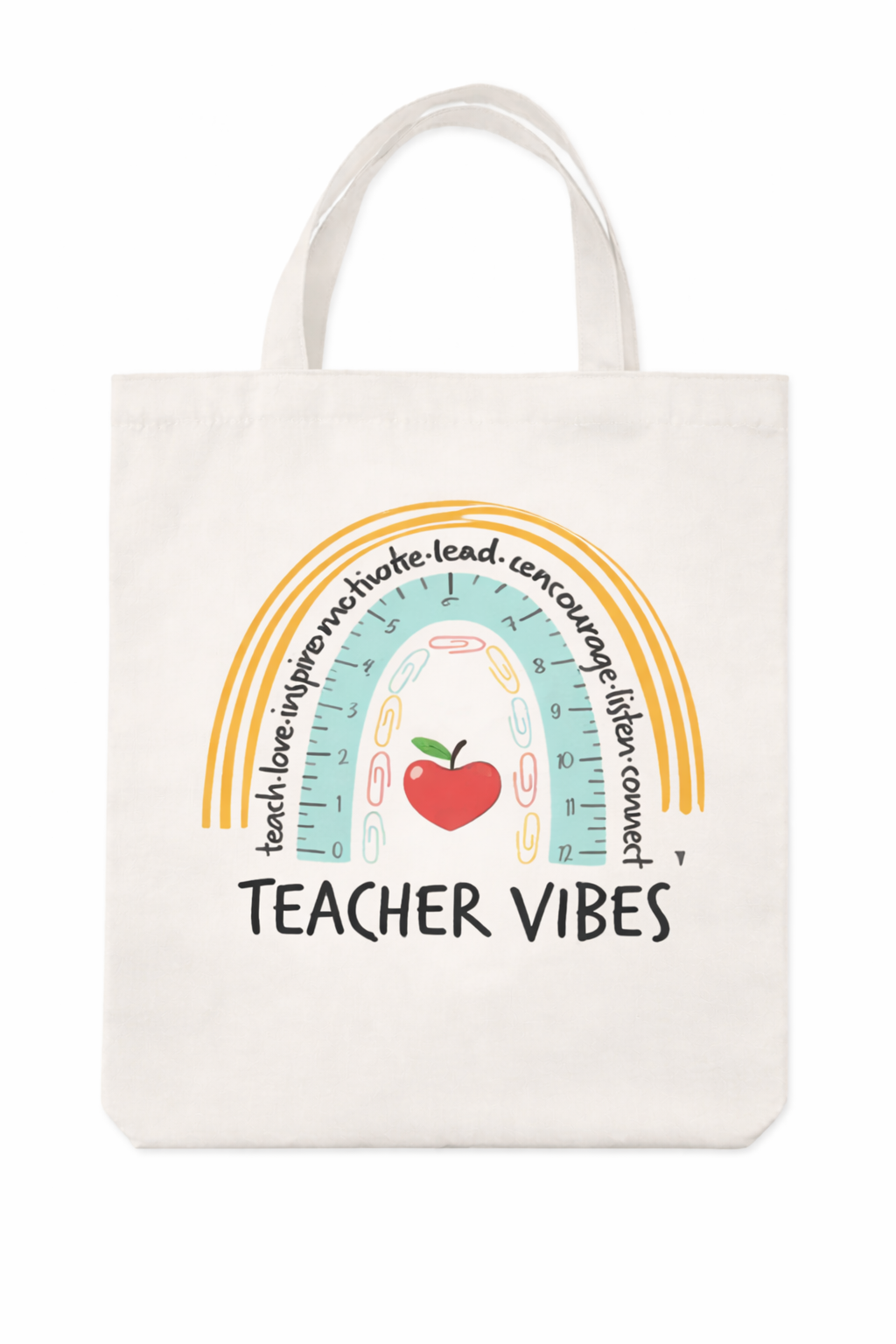 Teacher Vibes Tote Bag | Miller & Clove