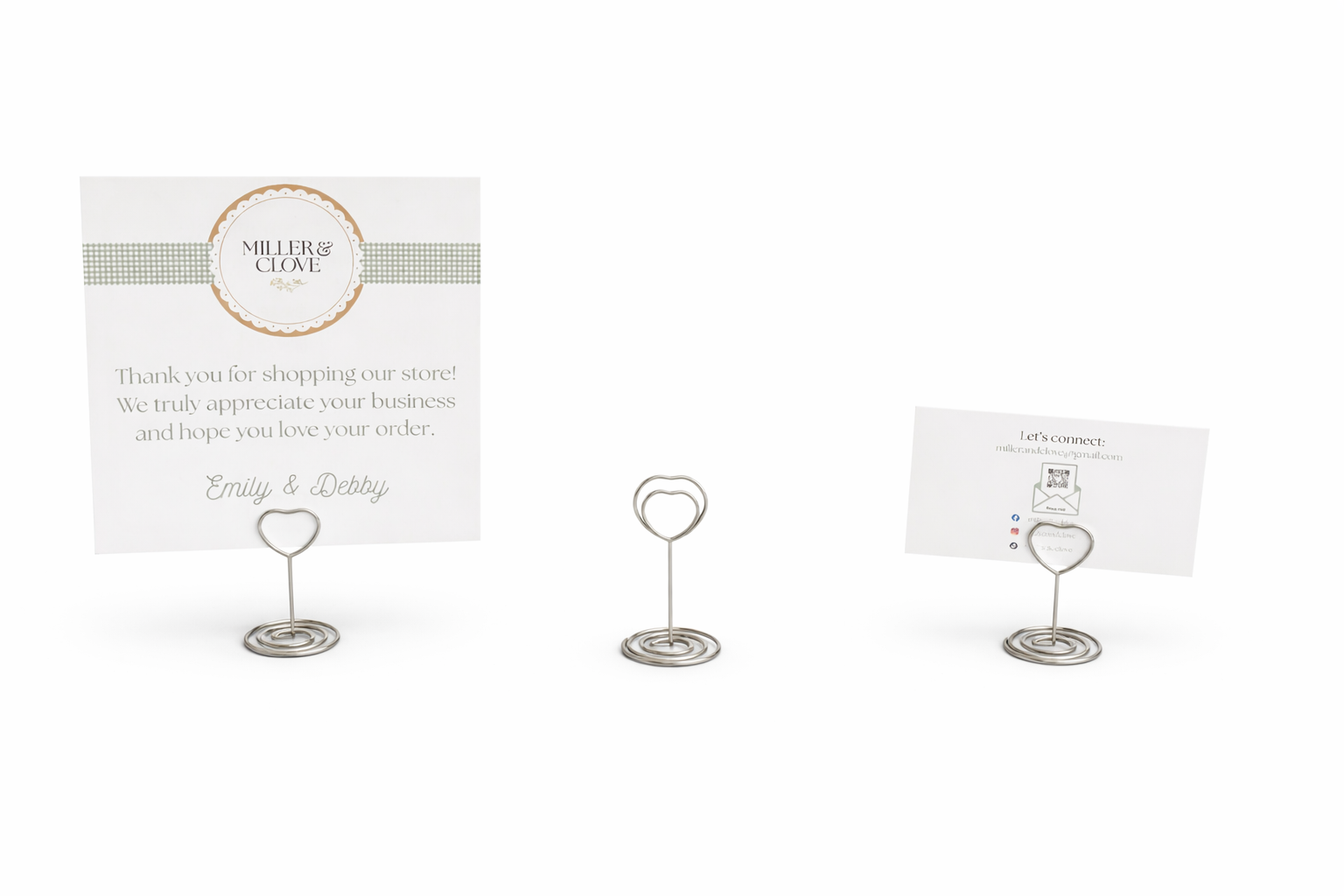 Card Holders- Silver