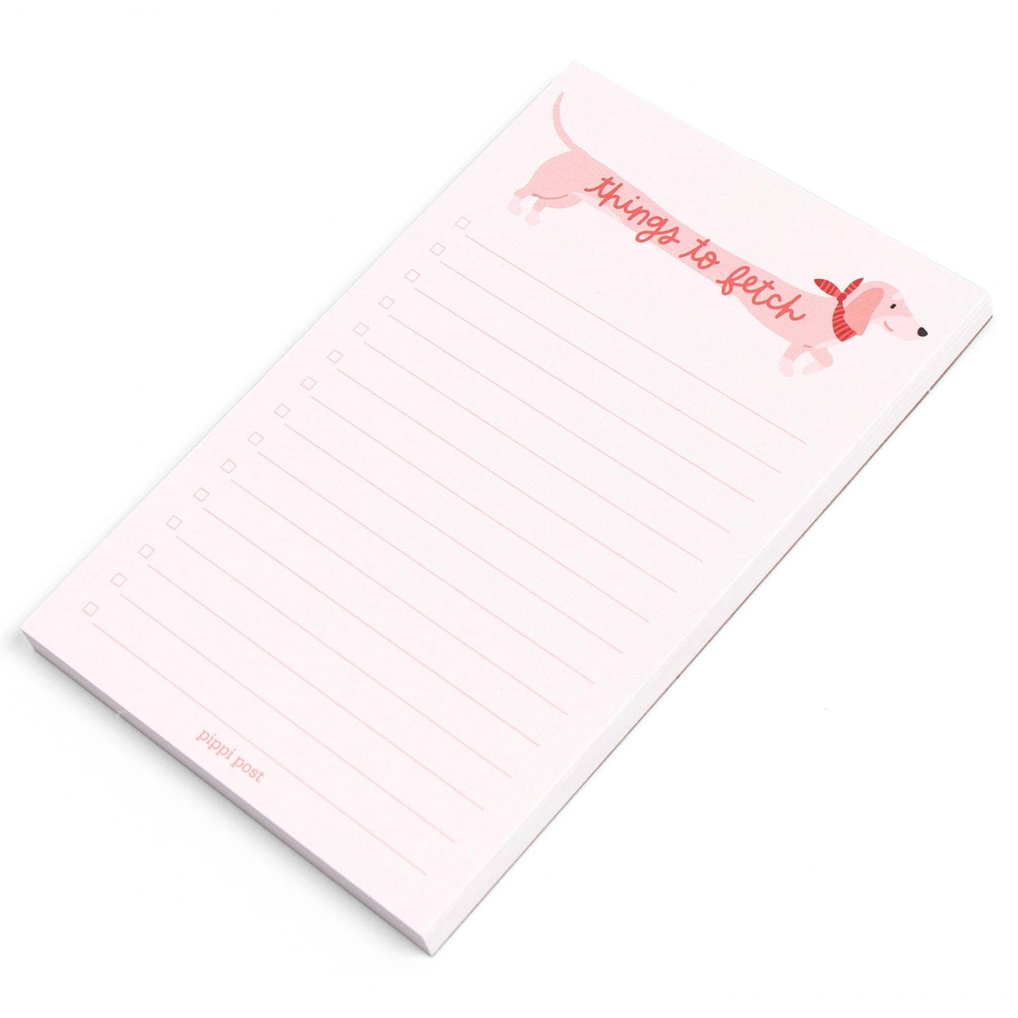 Things To Fetch Dog Notepad