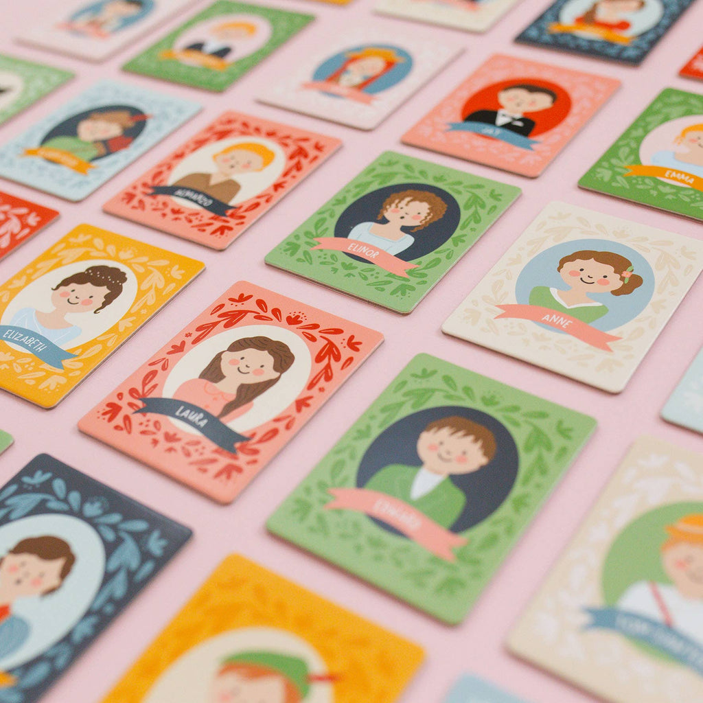 Dynamic Duos Literary Matching Memory Card Game
