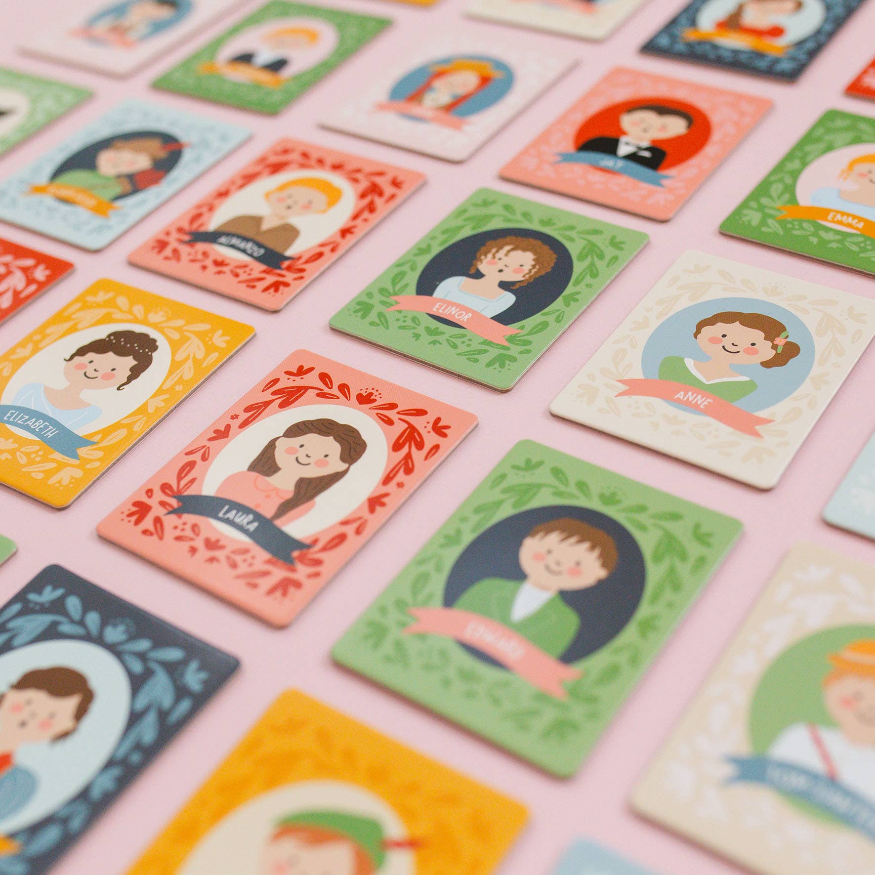 Dynamic Duos Literary Matching Memory Card Game