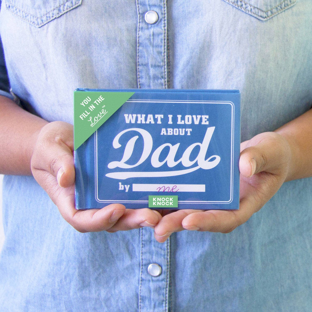 What I Love About Dad — Fill in the Love® Personalized Gift Book