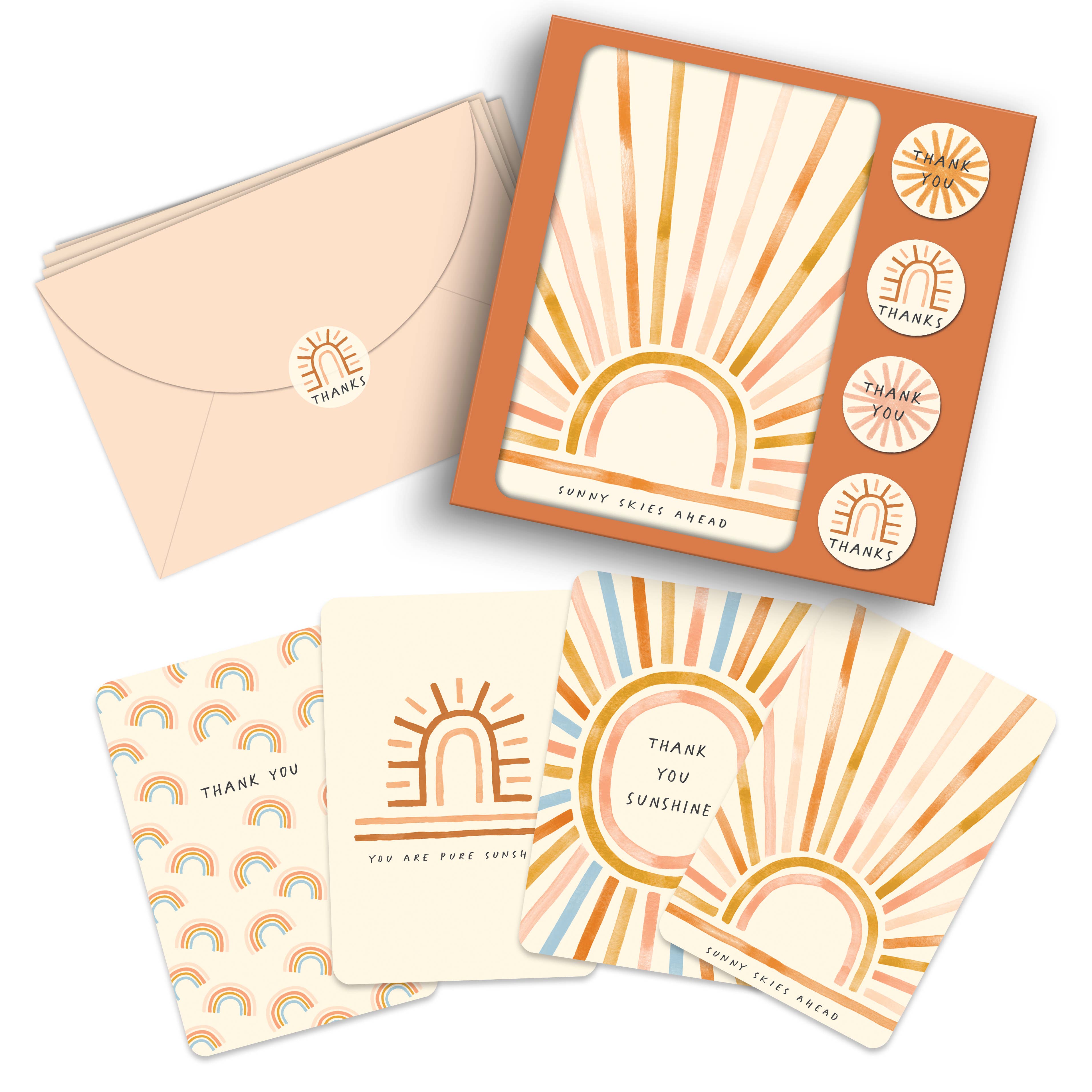 Notecard Set Sunny Skies