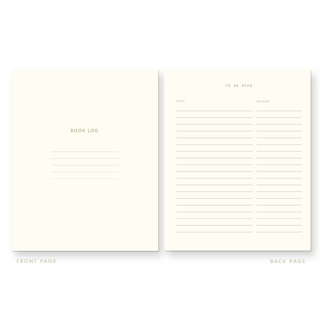 Cool Kids Read Book Log Reading Journal