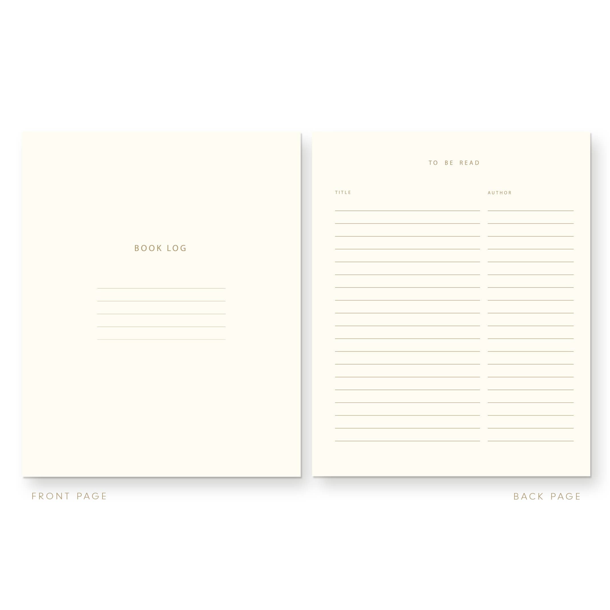 Cool Kids Read Book Log Reading Journal