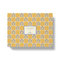 Weekly Desk Planner, Undated -  Floral Checkerboard