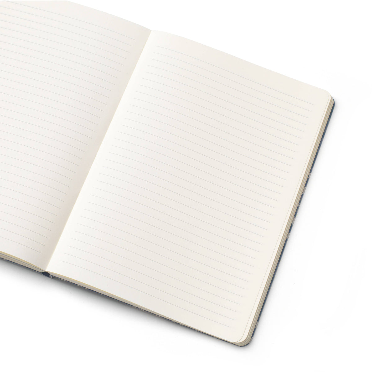 Stepped Lined & Dotted Notebook, A5 Softcover - Clover