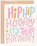 Hip Hip Hooray Birthday Card