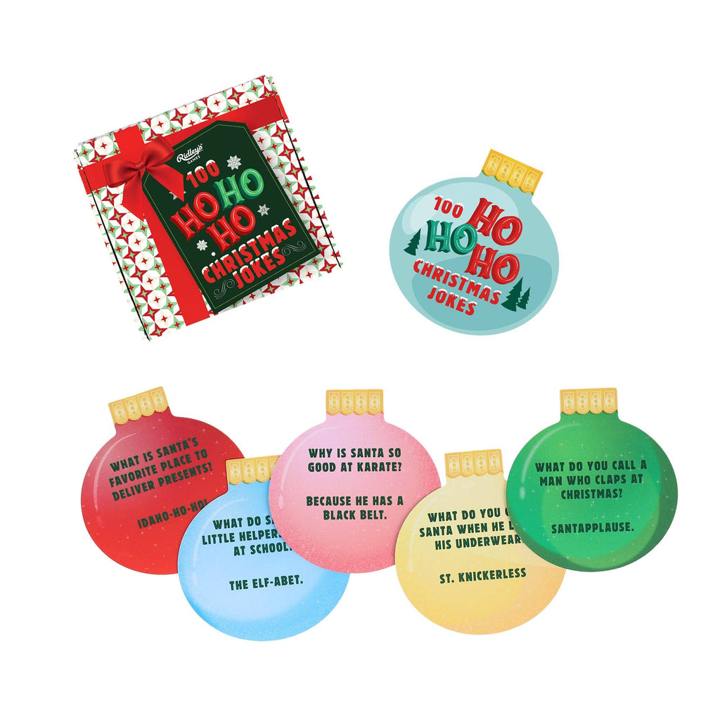 100 Ho-Ho-Ho Christmas Joke Cards