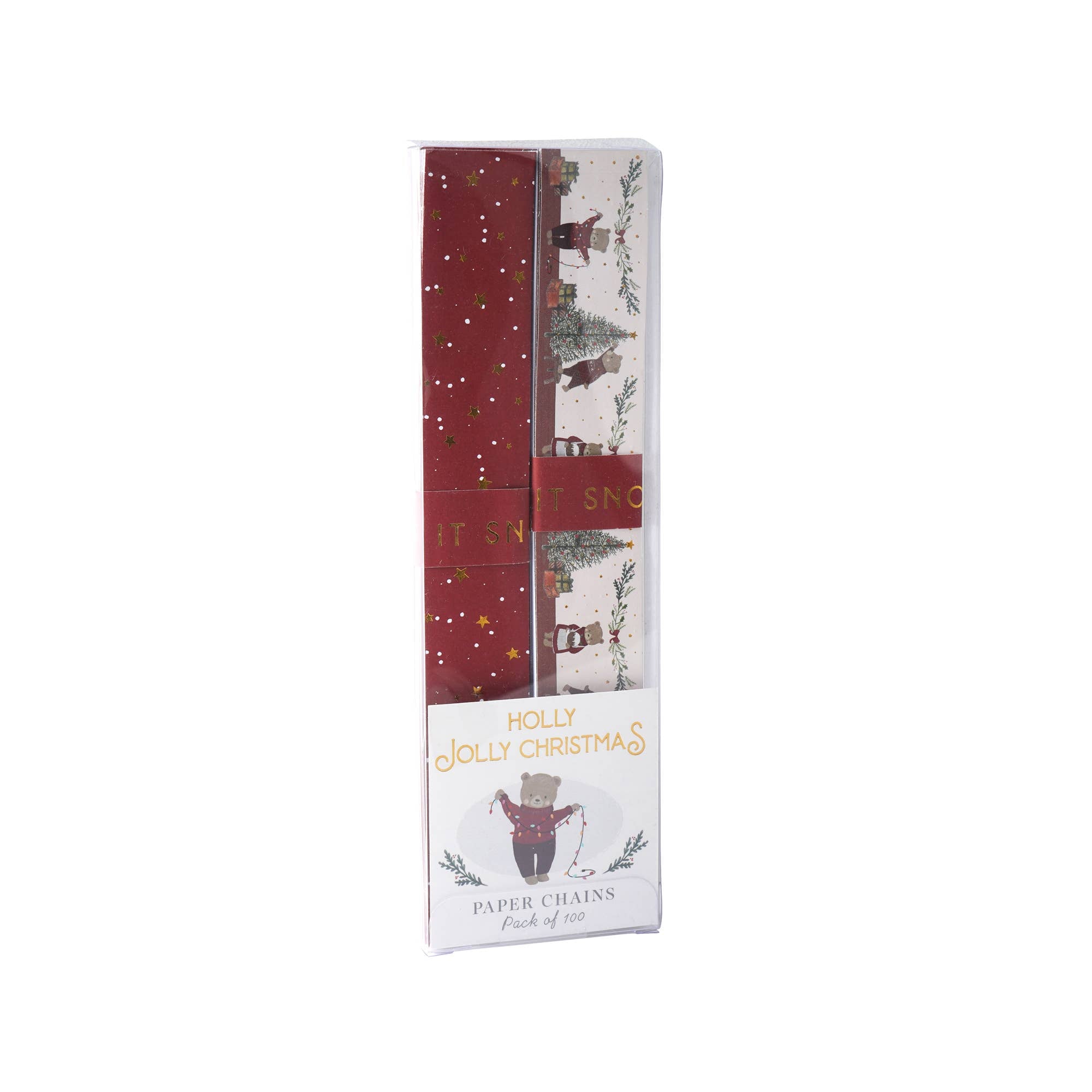 Little Bear Co. 'Holly Jolly...' Paper Chains