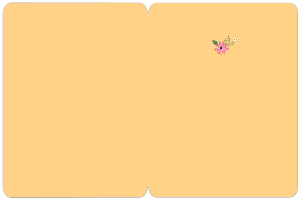 Good Luck Flower Border Good Luck Card