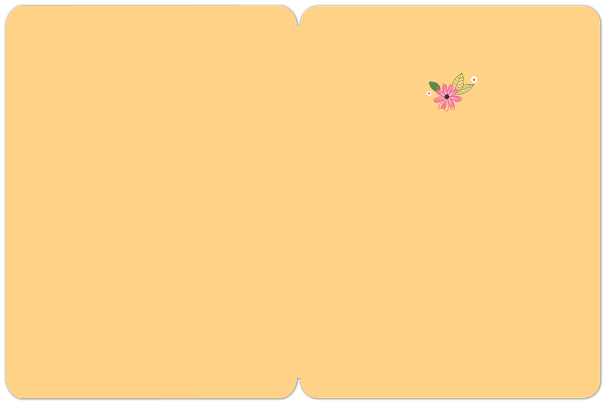 Good Luck Flower Border Good Luck Card