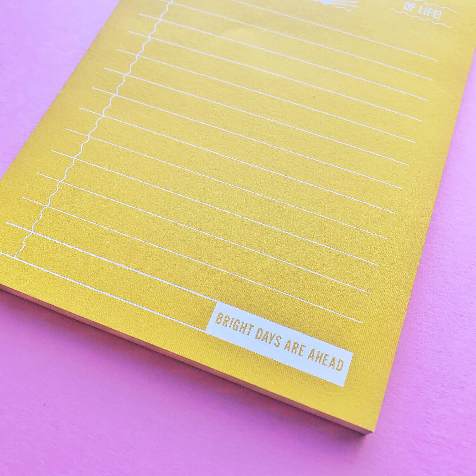 Sunny Side Notepad