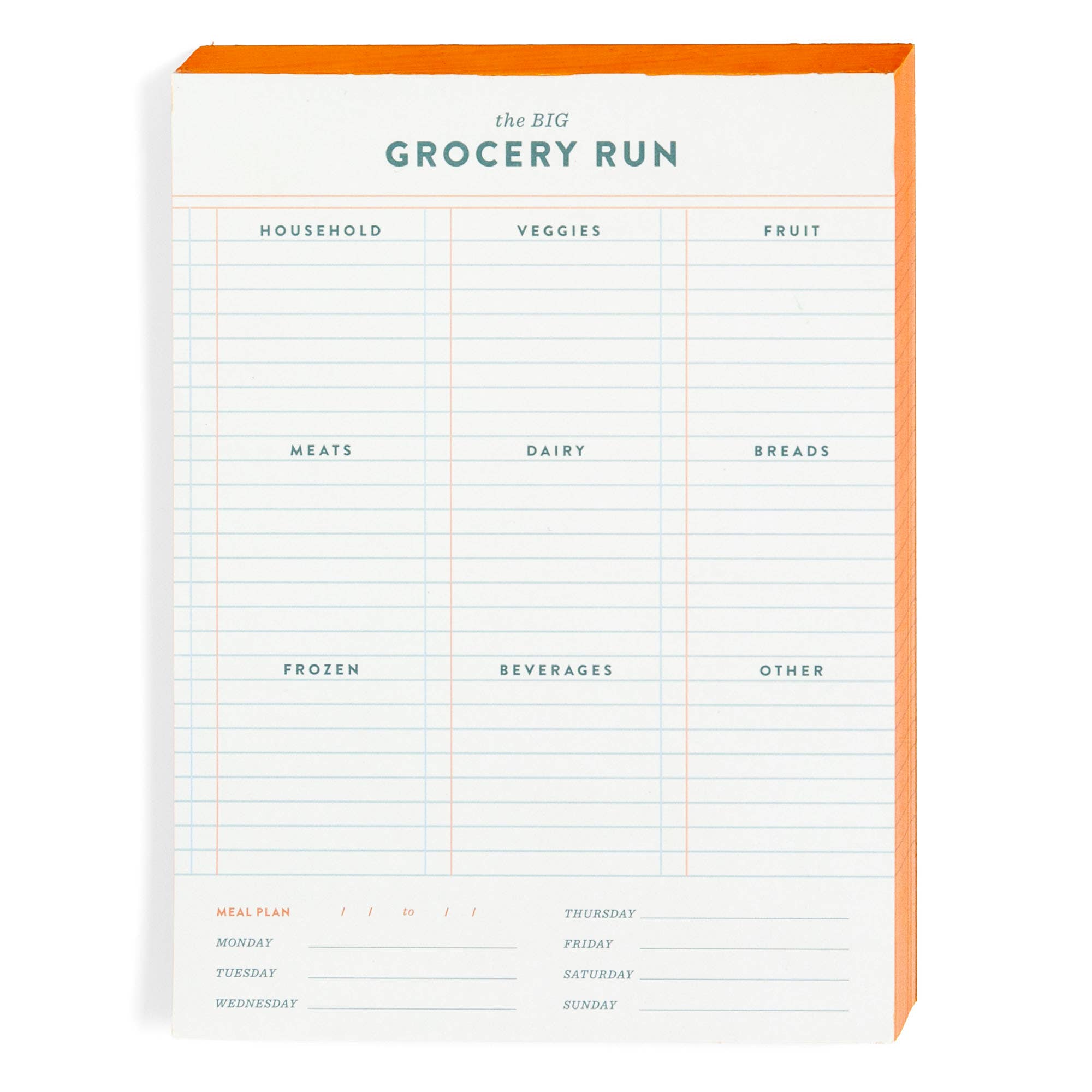 Weekly Grocery Notepad | Studio Calico