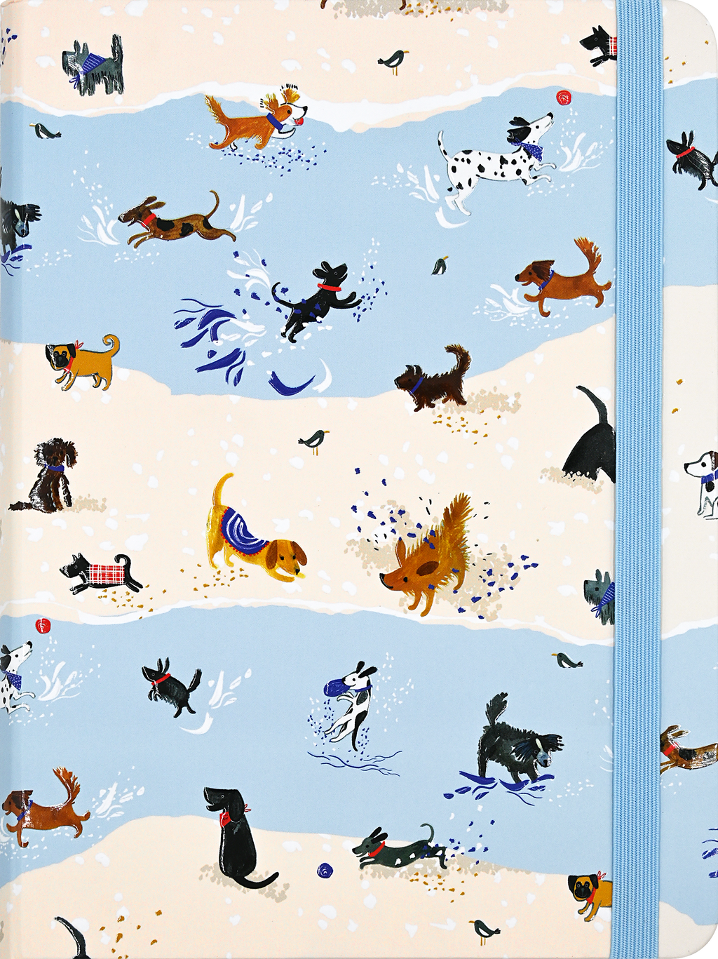 Playful Pups Journal: Hardcover Journal, 160 Pages