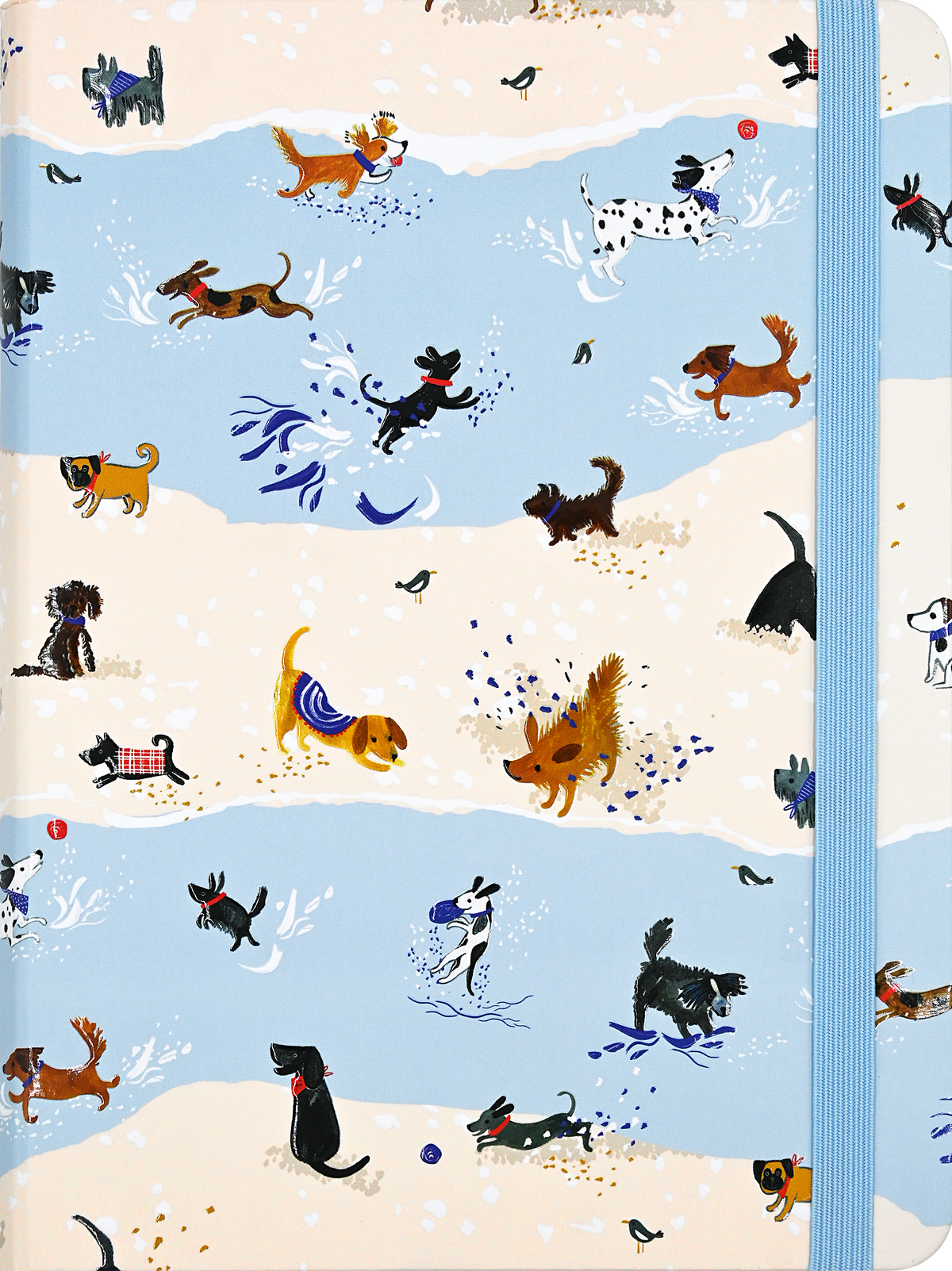 Playful Pups Journal: Hardcover Journal, 160 Pages