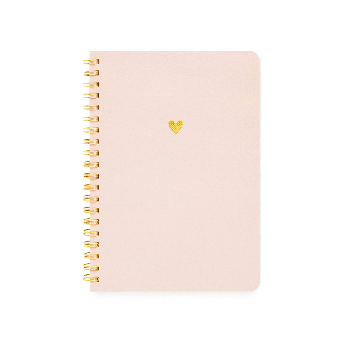 Mini Spiral Notebook, Rose Heart