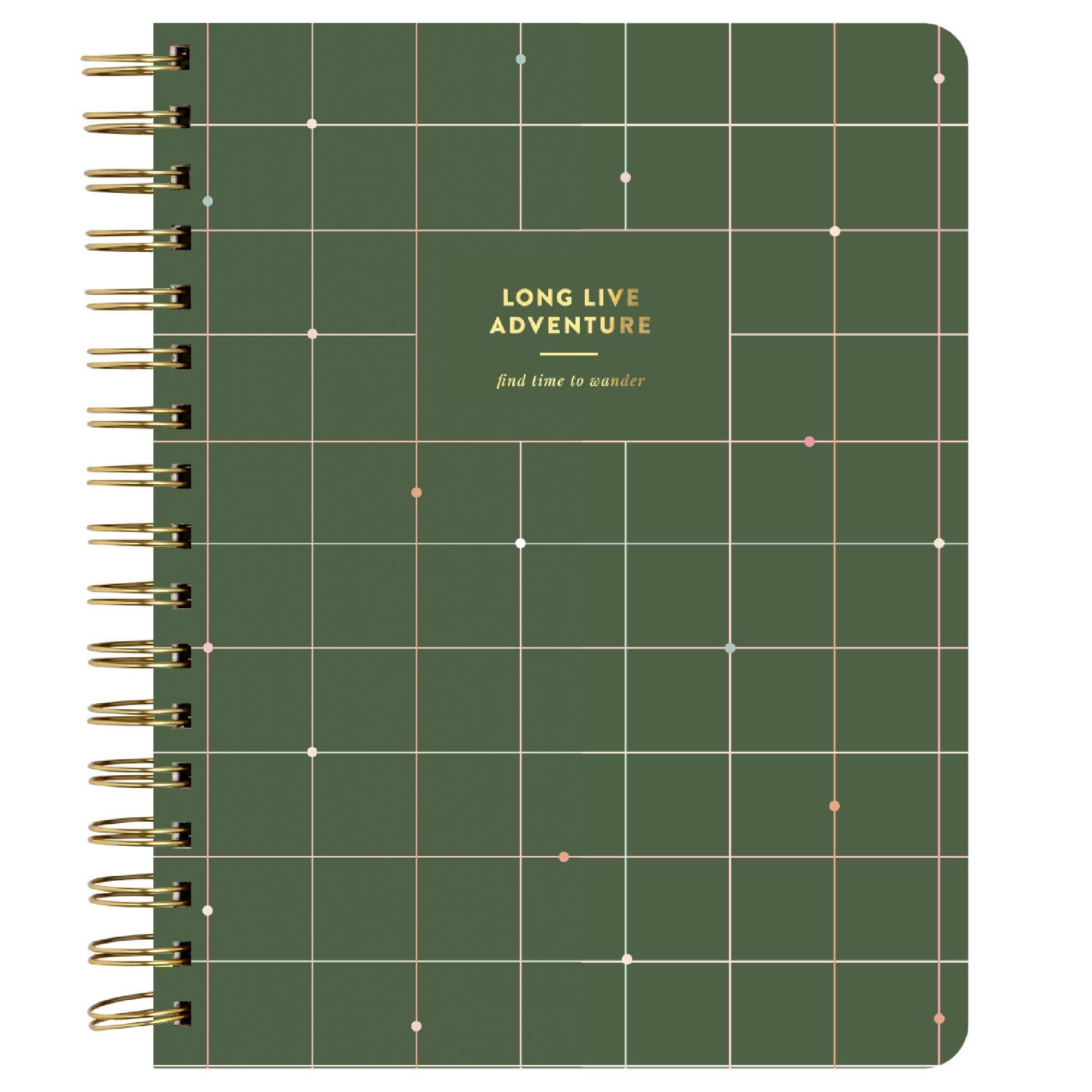 Long Live Adventure Spiral Notebook | Studio Calico