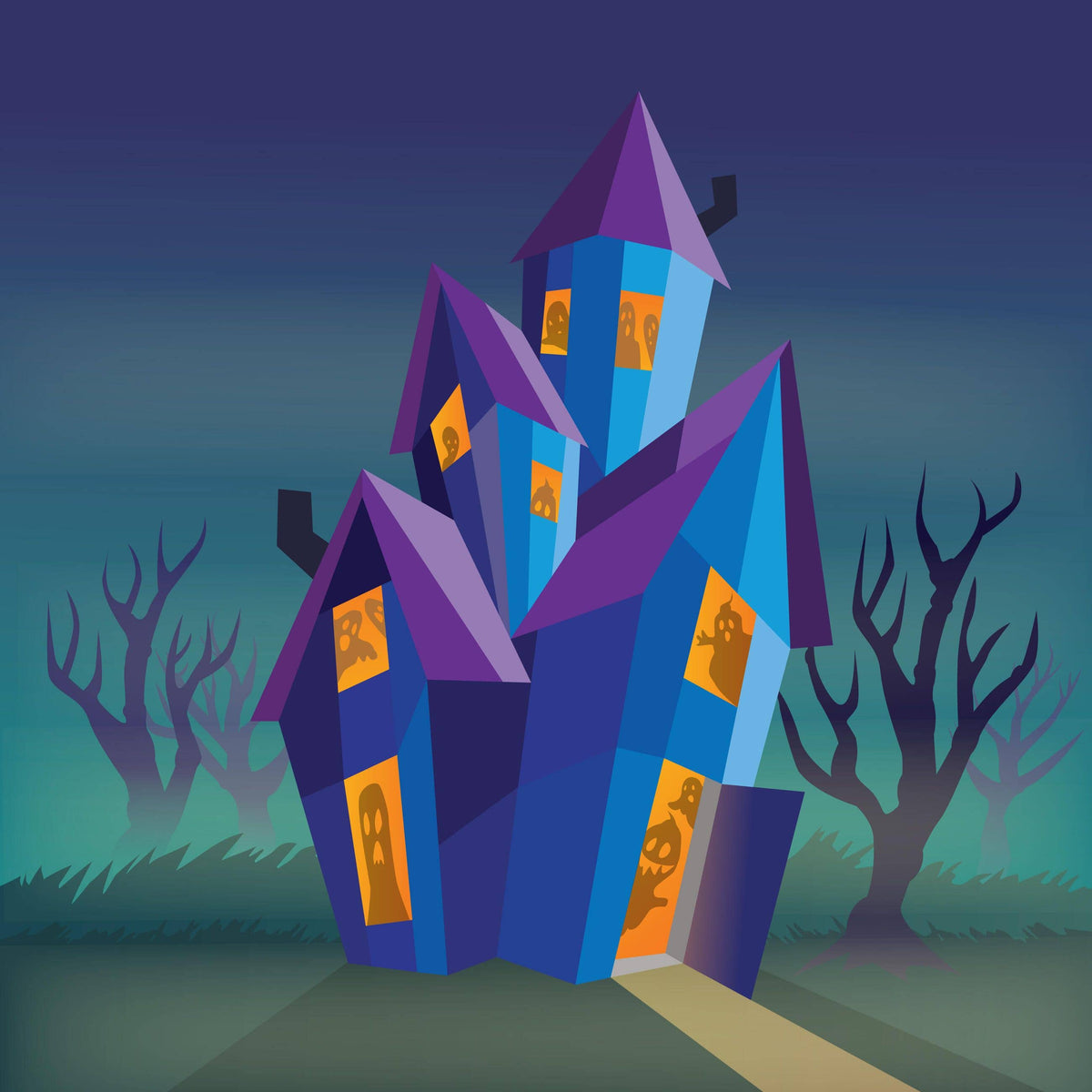 Paint by Sticker Kids: Halloween - Sticker Activity Book