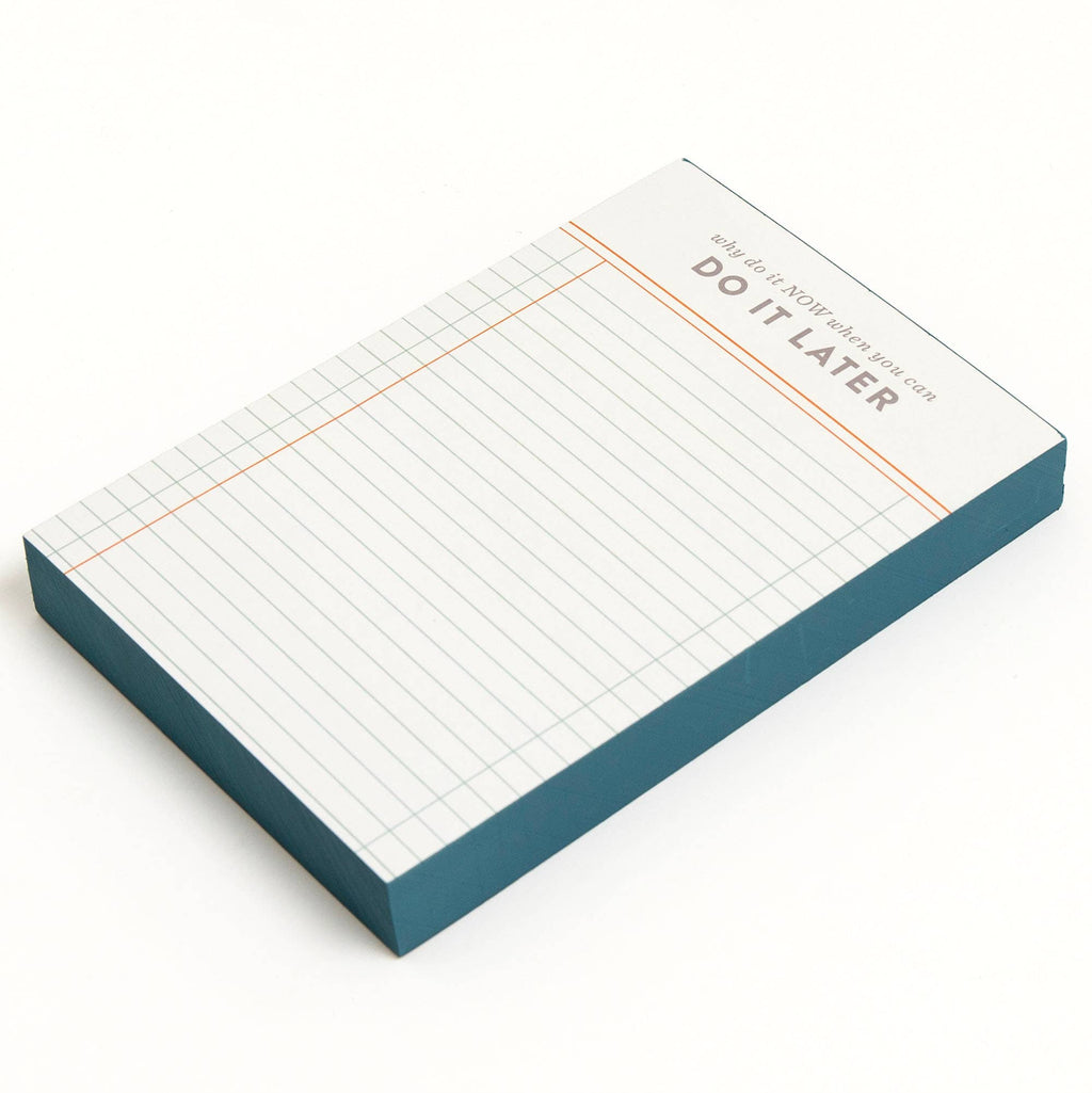 Do It Later Notepad | Studio Calico