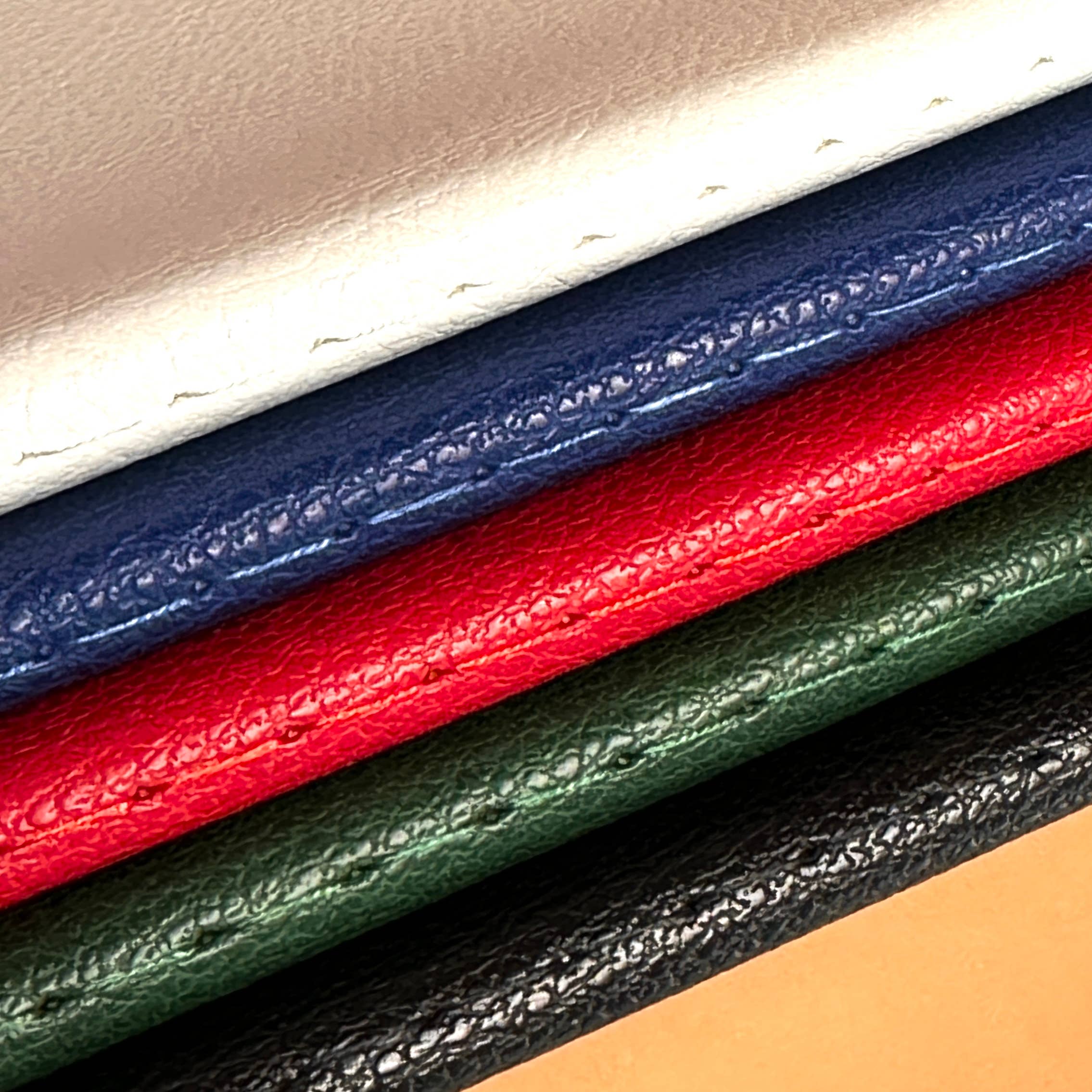 Vegan Leather A5 Notebook  - Red