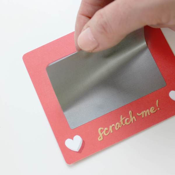 Scratch-a-Sketch Lunchbox Notes