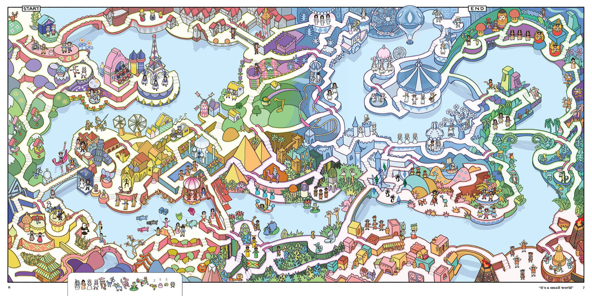Disney Parks Mazes – A Magical Adventure Puzzle & Activity Book