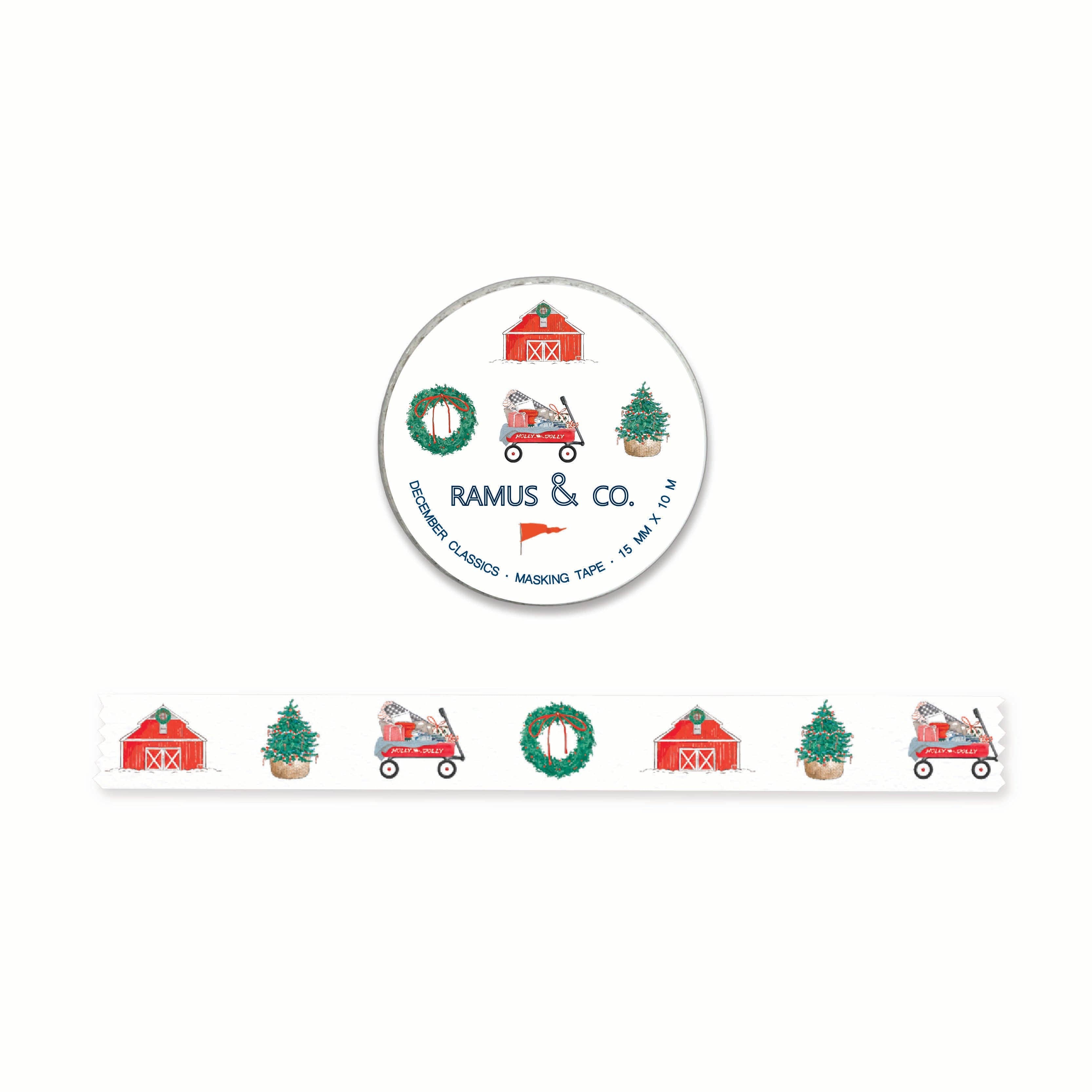 December Classics Masking Tape