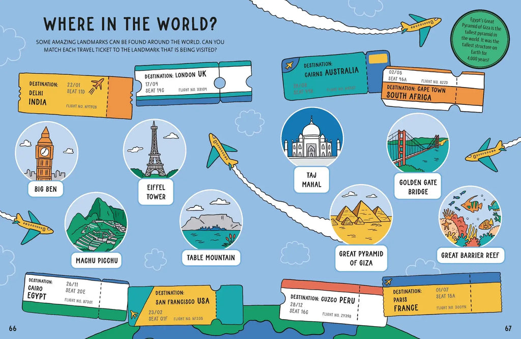 The Big Book of Airplane Activities | Lonely Planet Kids