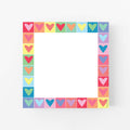 Rainbow Hearts Notepad | Ramus & Co.