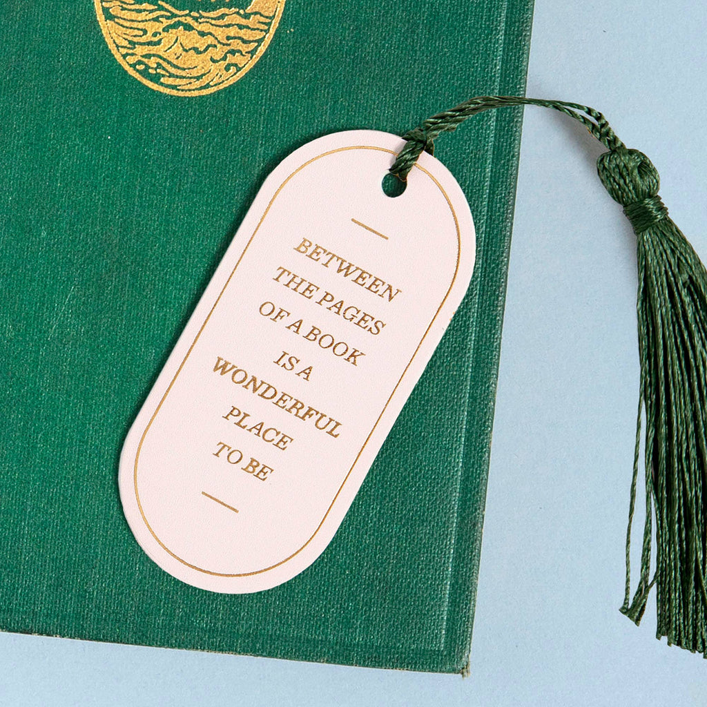 Between the Pages Leather Bookmark | Studio Calico