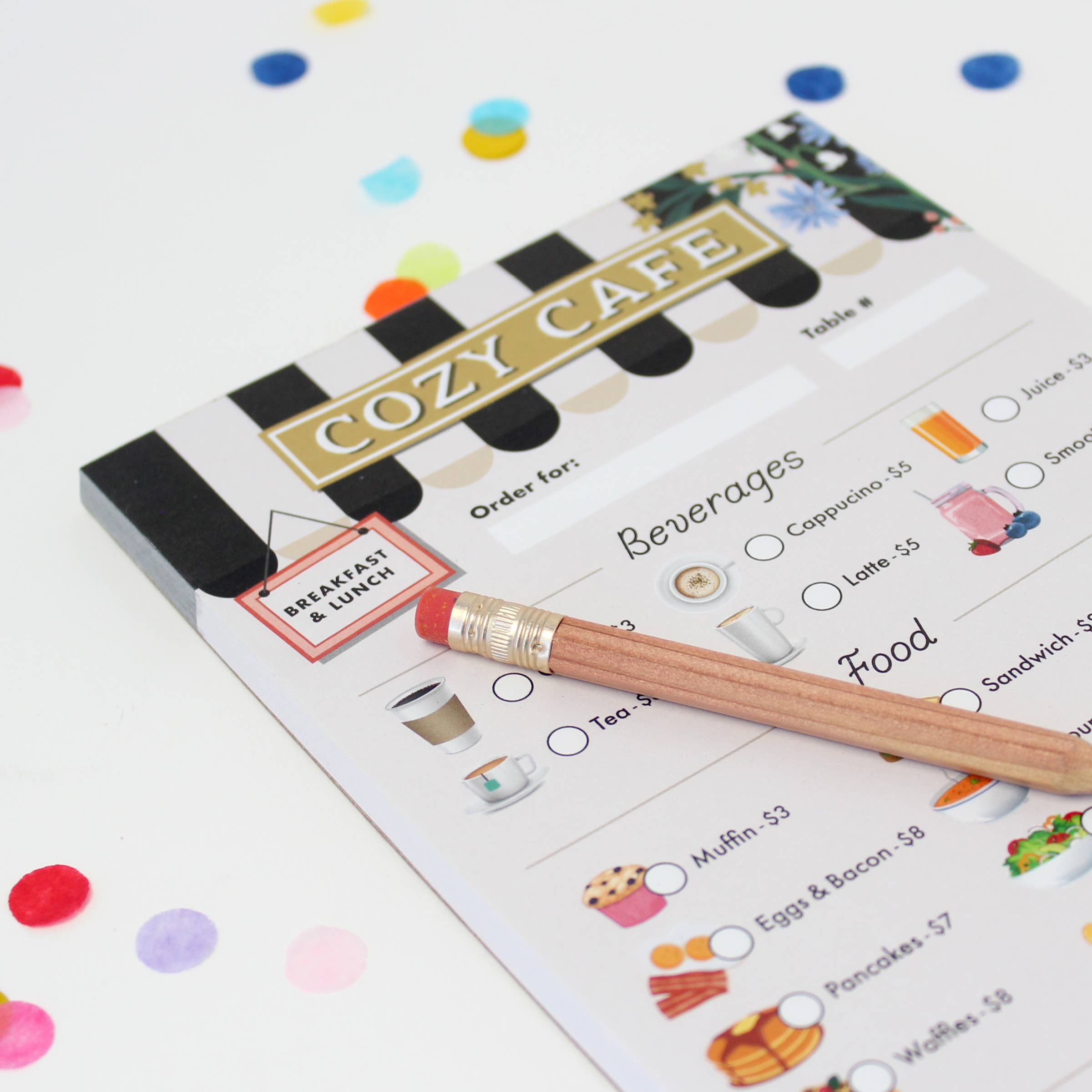 Tiny Town™ Cozy Cafe Play Notepad