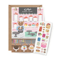 Sweet Shop Sticker Scene Greeting Card