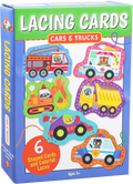 Cars & Trucks Lacing Cards | Peter Pauper Press
